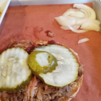 Joe's Real BBQ - Pulled pork sandwich - Barbeque Near Me - Gilbert, Arizona Joe's Real BBQ - Pulled pork sandwich - Barbeque Near Me - Gilbert, Arizona