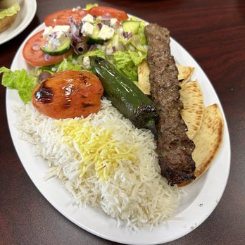 Garden Grill House - Koobideh plate/ Instagram @JUDEETHEFOODEE - Delis Near Me - San Diego, California