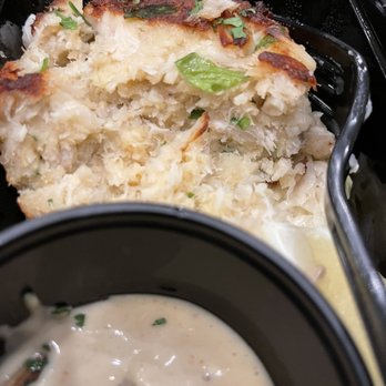 Bobby Van's Grill - Very little crabmeat in the crab cake - American Near Me - Washington, DC, District of Columbia