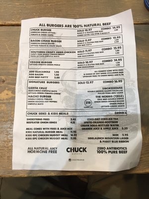 CHUCK BURGER by null