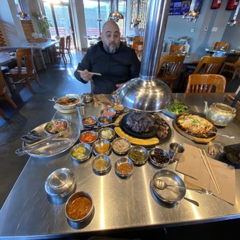 Daebak Korean BBQ - Look at all that! - Korean Near Me - Chicago, Illinois Daebak Korean BBQ - Look at all that! - Korean Near Me - Chicago, Illinois
