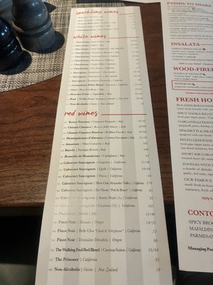 Menu photo 2 Bar Italia Lakewood Ranch, FL