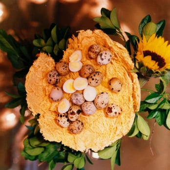 Cafe Danielle Catering and Events - Quail Eggs on a Pasta Nest! - Caterers Near Me Cafe Danielle Catering and Events - Quail Eggs on a Pasta Nest! - Caterers Near Me