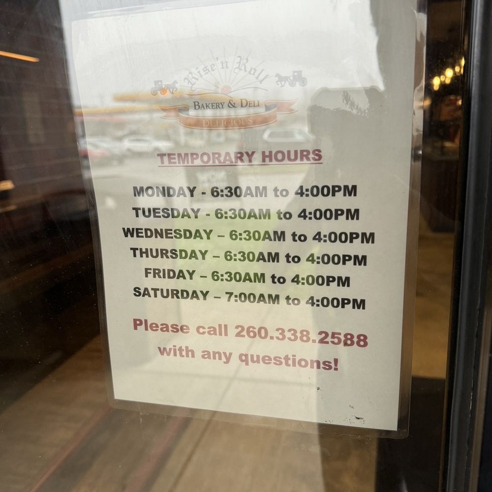Rise'N Roll Bakery - Hours - Donuts Near Me - Fort Wayne, Indiana Rise'N Roll Bakery - Hours - Donuts Near Me - Fort Wayne, Indiana