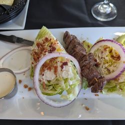 Club 1201 - Wedge Salad with Steak