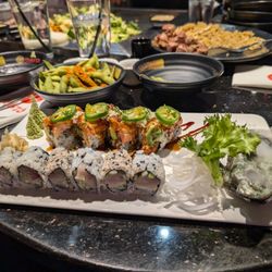 Shinto - Westlake - Spicy Edamame Sea Monster Roll Yellowtail Maki
