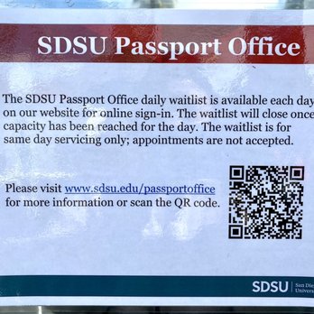 SDSU Passport Office - Passport & Visa Services Near Me - San Diego, California SDSU Passport Office - Passport & Visa Services Near Me - San Diego, California