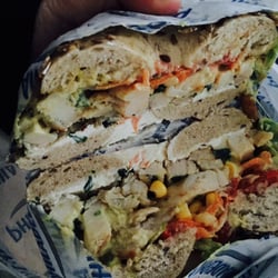 Bagelman - Bagel med kylling og grønt