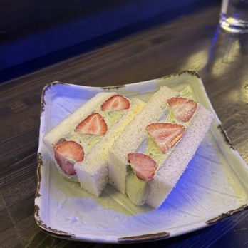 Yokocho - Strawberry matcha sando - Cocktail Bars Near Me - Chicago, Illinois