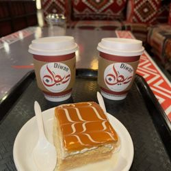 Diwan Cafe - Adani Tea Milk and Cake Caramel