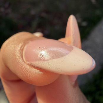 Good Nails & Spa - This was them fixing it the next day adding gel Again - Nail Technicians Near Me - Monterey Park, California Good Nails & Spa - This was them fixing it the next day adding gel Again - Nail Technicians Near Me - Monterey Park, California