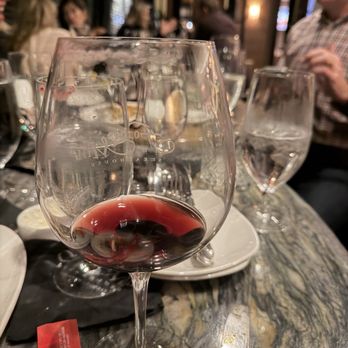 Forbes Mill Steakhouse - Pinot Noir August West=delicious! - Steakhouses Near Me - Los Gatos, California