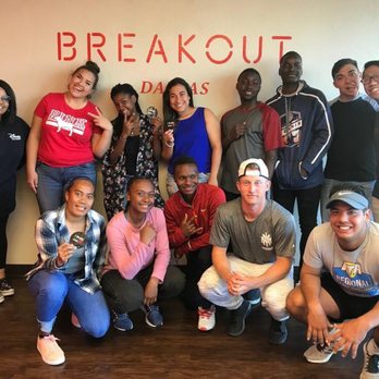 Breakout Games - NMMI Bronco Men's and Women's Tennis Teams - Escape Games Near Me - Plano, Texas
