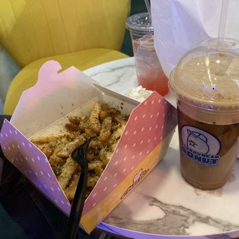 Sleepyhead Donut - Garlic Parmesan Fries, Shake n Wake, - Donuts Near Me - Paradise, Nevada Sleepyhead Donut - Garlic Parmesan Fries, Shake n Wake, - Donuts Near Me - Paradise, Nevada
