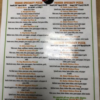 Pizzawala's - Menu - Pizza Near Me - Canton, Michigan