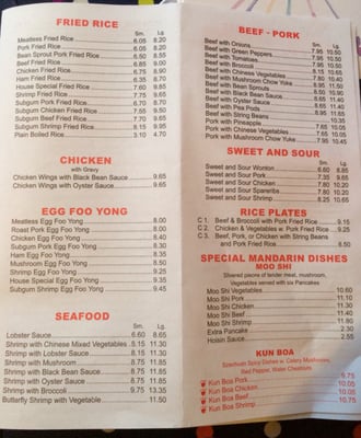 Menu photo 2 Chinatown Express Mattapan, MA Menu photo 2 Chinatown Express Mattapan, MA