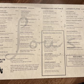 Lou's - Tapas/Small Plates Near Me - Cambridge, Massachusetts Lou's - Tapas/Small Plates Near Me - Cambridge, Massachusetts