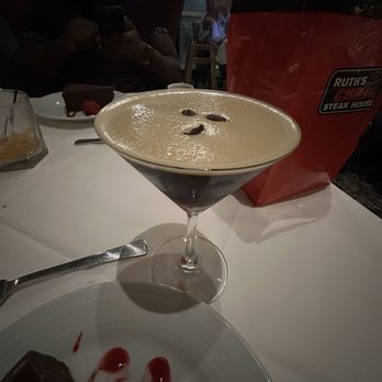 Ruth's Chris Steak House - Baileys espresso martini - Steakhouses Near Me - West Palm Beach, Florida Ruth's Chris Steak House - Baileys espresso martini - Steakhouses Near Me - West Palm Beach, Florida
