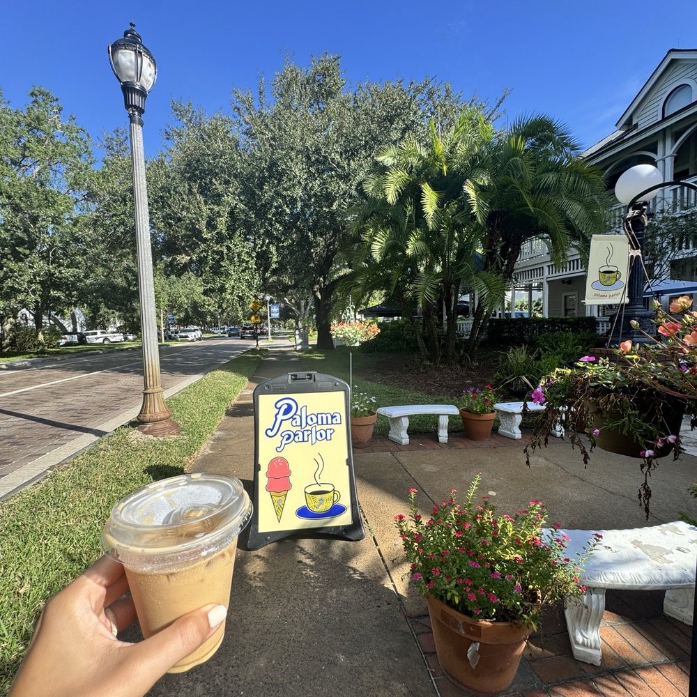Paloma Parlor - Outside - Coffee & Tea Near Me - Windermere, Florida Paloma Parlor - Outside - Coffee & Tea Near Me - Windermere, Florida