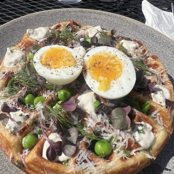 Creekside Bakery - Savory Onion Waffle - Bakeries Near Me - Novato, California