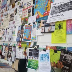 The Happy Frog - A huge community notice board