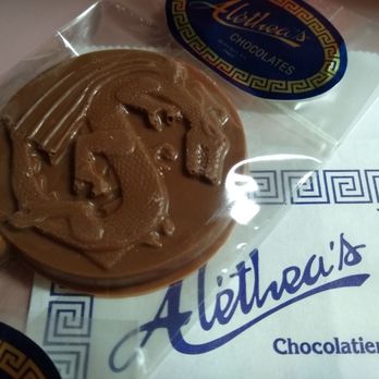 Alethea's Chocolates - Told the hubbs of our Alethea's fondness yesterday, and he picked us up another sampling today! :-D - Desserts Near Me - Williamsville, New York Alethea's Chocolates - Told the hubbs of our Alethea's fondness yesterday, and he picked us up another sampling today! :-D - Desserts Near Me - Williamsville, New York
