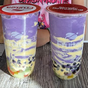 Fruitea Refreshers - Spring 2026 Special: Halo Halo smoothie - Bubble Tea Near Me - San Jose, California