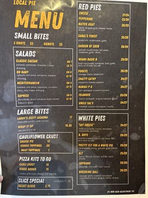 Menu photo 1 LOCAL PIE Miami, FL Menu photo 1 LOCAL PIE Miami, FL