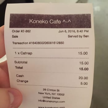 Koneko - $15 for an hour - Breakfast & Brunch Near Me - New York, New York