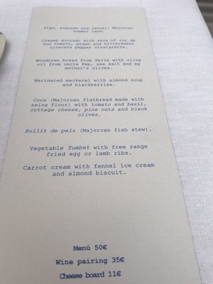 Menu photo 4 Ca Na Toneta Caimari, PM
