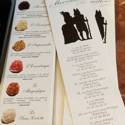 Aux Merveilleux de Fred - Different flavors