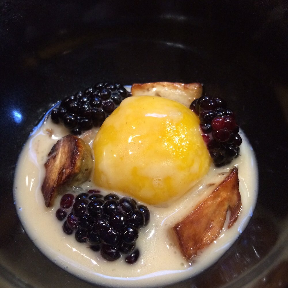 Lazy Bear - Egg yolk! - New American Near Me - San Francisco, California Lazy Bear - Egg yolk! - New American Near Me - San Francisco, California