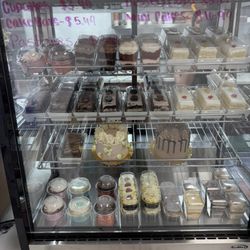 Desserts in the cooler