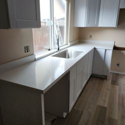 Battle Born Demolition - They helped with all the drywall and texture in this kitchen