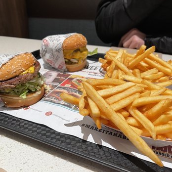 Habit Burger & Grill - Original Impossible (TM) Burger with Cheese, Charburger with Cheese, and French Fries - Burgers Near Me - Petaluma, California Habit Burger & Grill - Original Impossible (TM) Burger with Cheese, Charburger with Cheese, and French Fries - Burgers Near Me - Petaluma, California