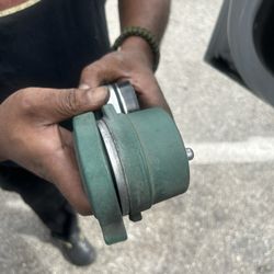 B&V Semi Truck Trailer Repair - He put this same part back on the truck after charging my company for a use tensioner smh CROOKS