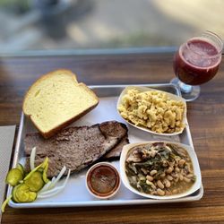 Breakwater Barbecue - Brisket plate