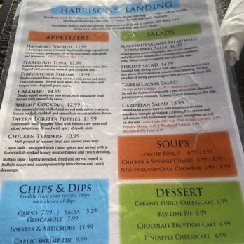 Harrison's Landing - Menu - Seafood Near Me - Corpus Christi, Texas