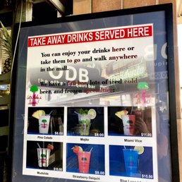 Take Away Drinks! Take Away Drinks!
