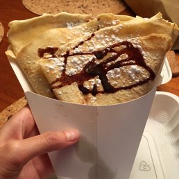 Nutella Strawberry Nutella Banana Crepe