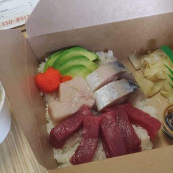 The Rice - Bluefin tuna with some salted mackerel and yellowtail belly (last two not on menu) - Japanese Near Me - Foothill Ranch, California The Rice - Bluefin tuna with some salted mackerel and yellowtail belly (last two not on menu) - Japanese Near Me - Foothill Ranch, California