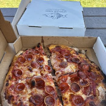 Menus On Main - Upriver pizza - so good!! - Food Trucks Near Me - Frankfort, Michigan Menus On Main - Upriver pizza - so good!! - Food Trucks Near Me - Frankfort, Michigan