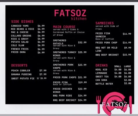 Menu photo 2 Fatsoz Kitchen Suisun City, CA Menu photo 2 Fatsoz Kitchen Suisun City, CA