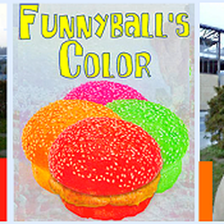 Funnyball Color - BunteBurger mit Funnyball Backwaren, immer etwas besonderes...