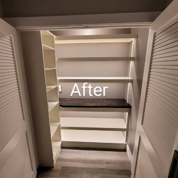 Stroud's Handyman - Coffee nook build - after - Handyman Near Me - Decatur, Texas