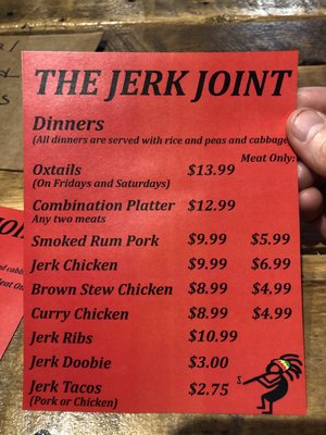 Menu photo 6 The Jerk Joint Appleton, WI