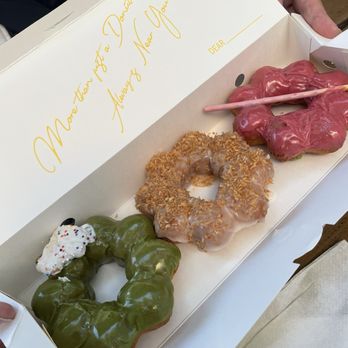 Mochinut - San Jose - Matcha, coconut and raspberry - Donuts Near Me - San Jose, California Mochinut - San Jose - Matcha, coconut and raspberry - Donuts Near Me - San Jose, California