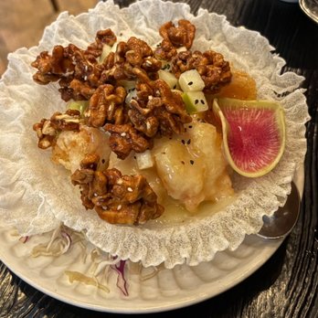 Vivienne's Bistro - Honey Walnut Prawns - Asian Fusion Near Me - Seattle, Washington Vivienne's Bistro - Honey Walnut Prawns - Asian Fusion Near Me - Seattle, Washington