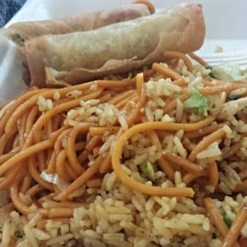 Panda Bowl - Chow mein, fried rice , and vegetable egg rolls - Chinese Near Me - Simi Valley, California Panda Bowl - Chow mein, fried rice , and vegetable egg rolls - Chinese Near Me - Simi Valley, California