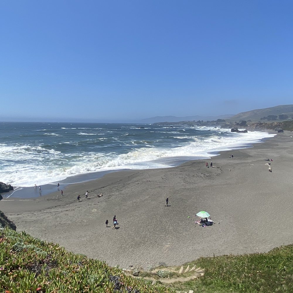 Portuguese Beach - View from the parking lot - Beaches Near Me - Bodega Bay, California Portuguese Beach - View from the parking lot - Beaches Near Me - Bodega Bay, California